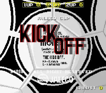 Kick Off (Japan) screen shot title